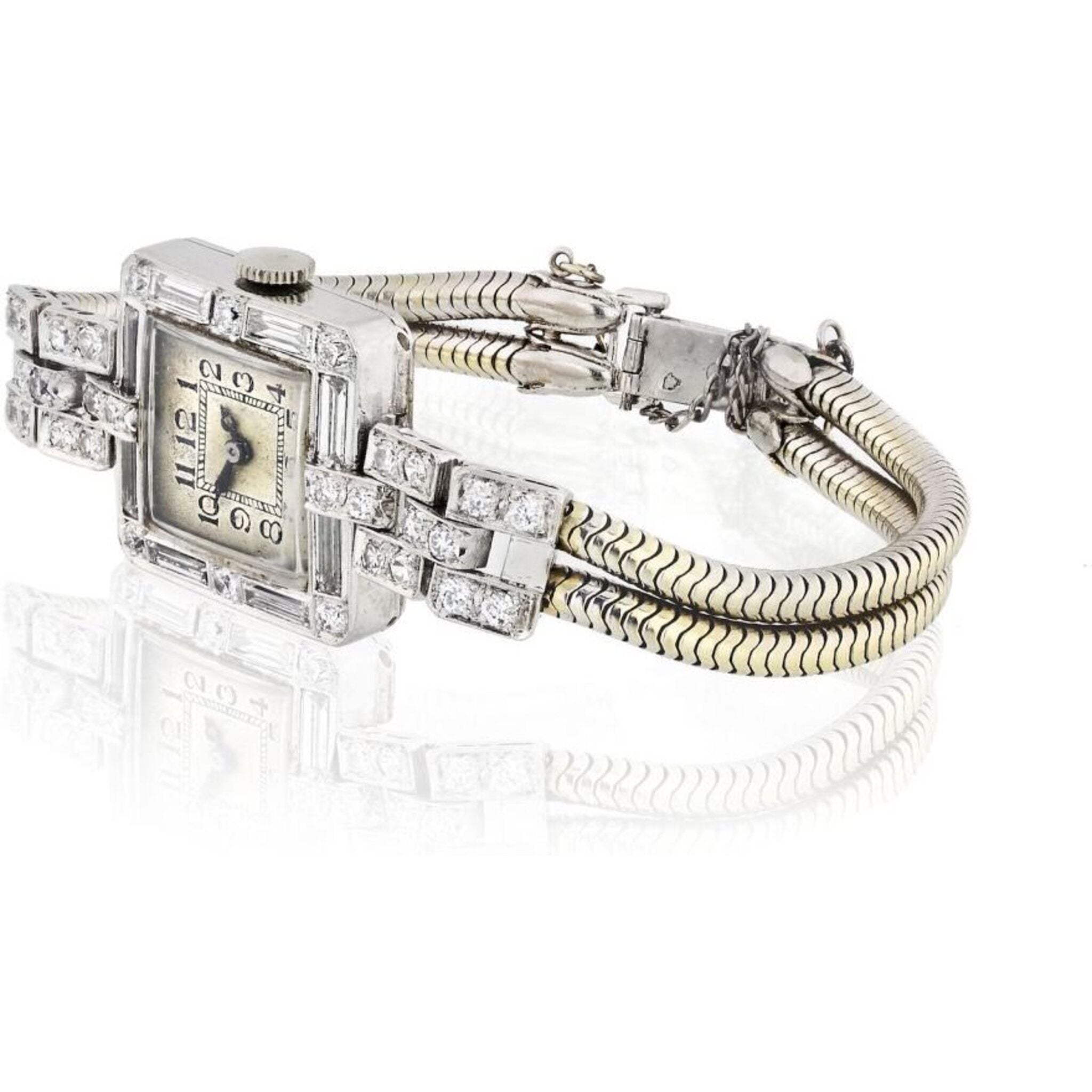 Jewels by Grace Art Deco Diamond Watch