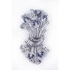 1950's Platinum Diamond & Sapphire Brooch