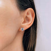 3.05 Carat Total Weight Round Diamond Stud Earrings (F-G, VS2-SI1, GIA)