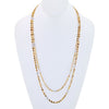 36 Carat Fancy Color And White Diamonds by the Yard Necklace