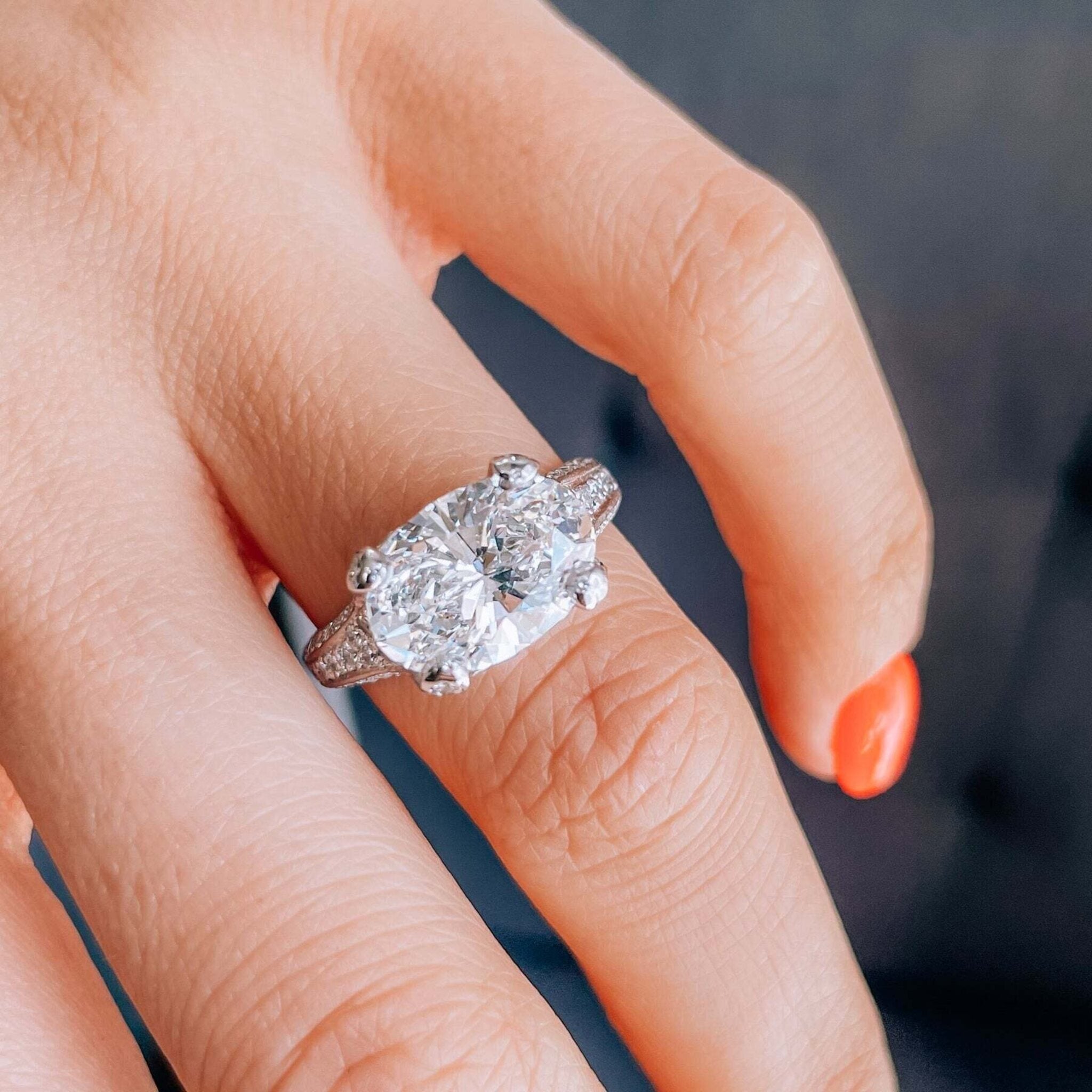 Guide for 4-Carat Princess Cut Diamond Rings - Lel Jewelry Blog