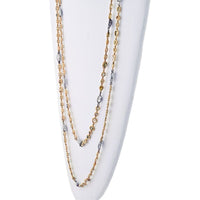 41 Carat Fancy Color And White Diamonds by the Yard Necklace