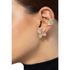 Pasquale Bruni  - Aleluiá Ear Cuff in 18k Rose Gold with White and Champagne Diamonds