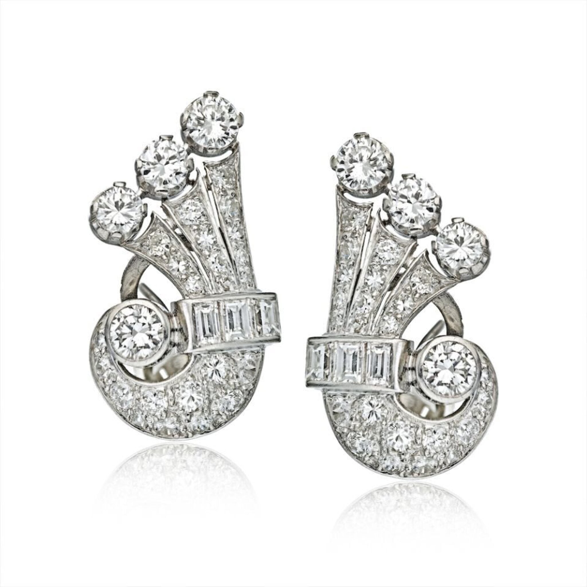 1/2 CT. T.W. Certified Diamond Solitaire Stud Earrings in 14K White Gold  (I/VS2) | Zales Outlet