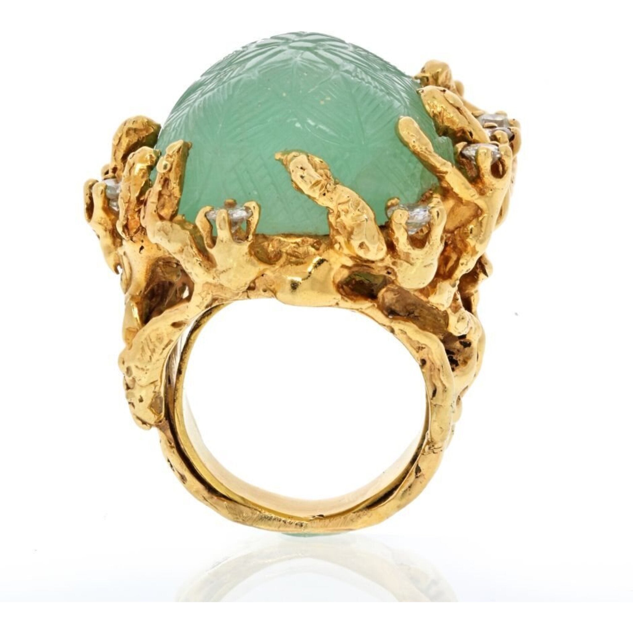 10K Gold King Of Spade Ring – Ijaz Jewelers
