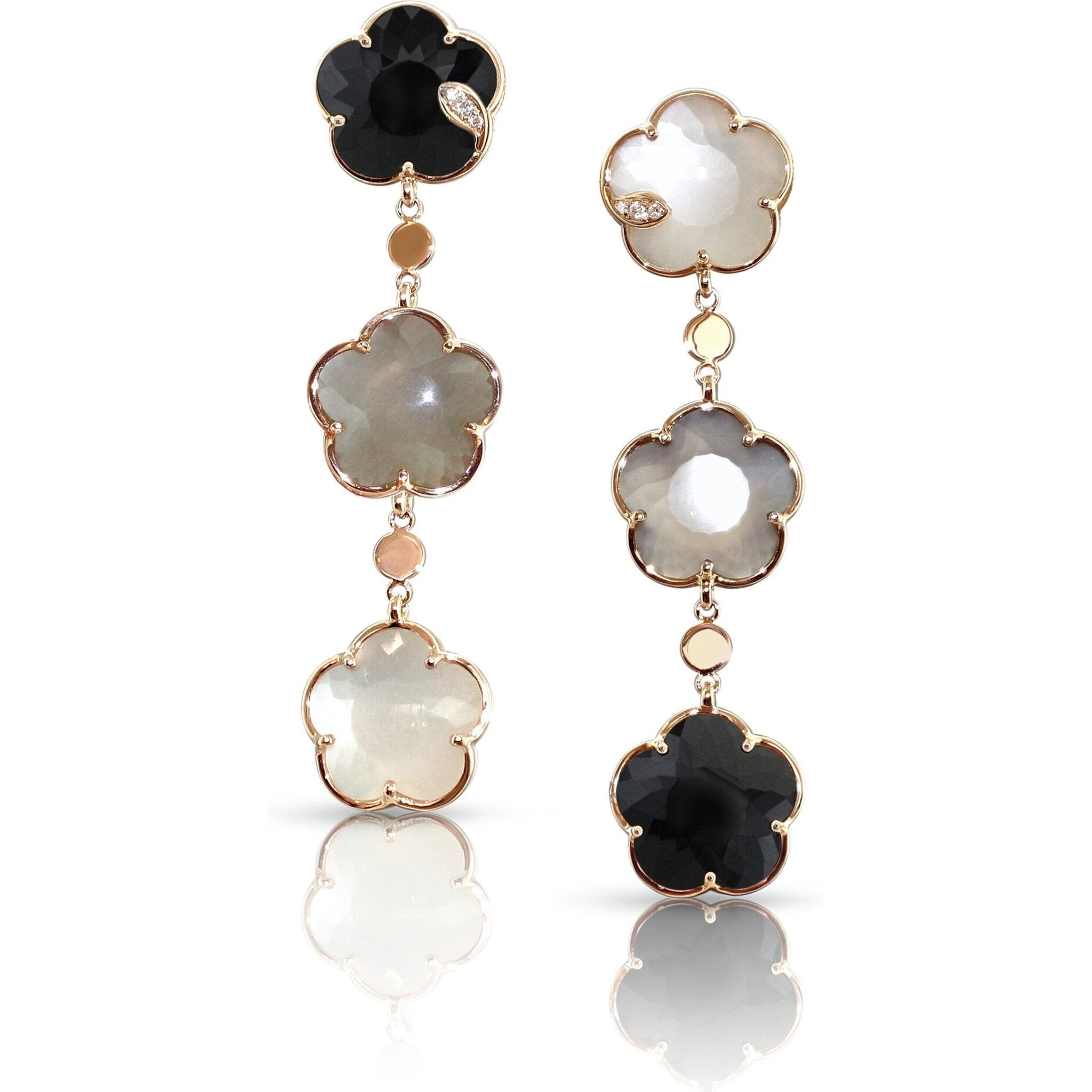 Pasquale Bruni - Bouquet Lunaire - Earrings with Moon Gems and