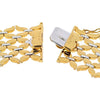 Buccellati - 18K Two Tone Open Link Broad Flexible Collar Necklace