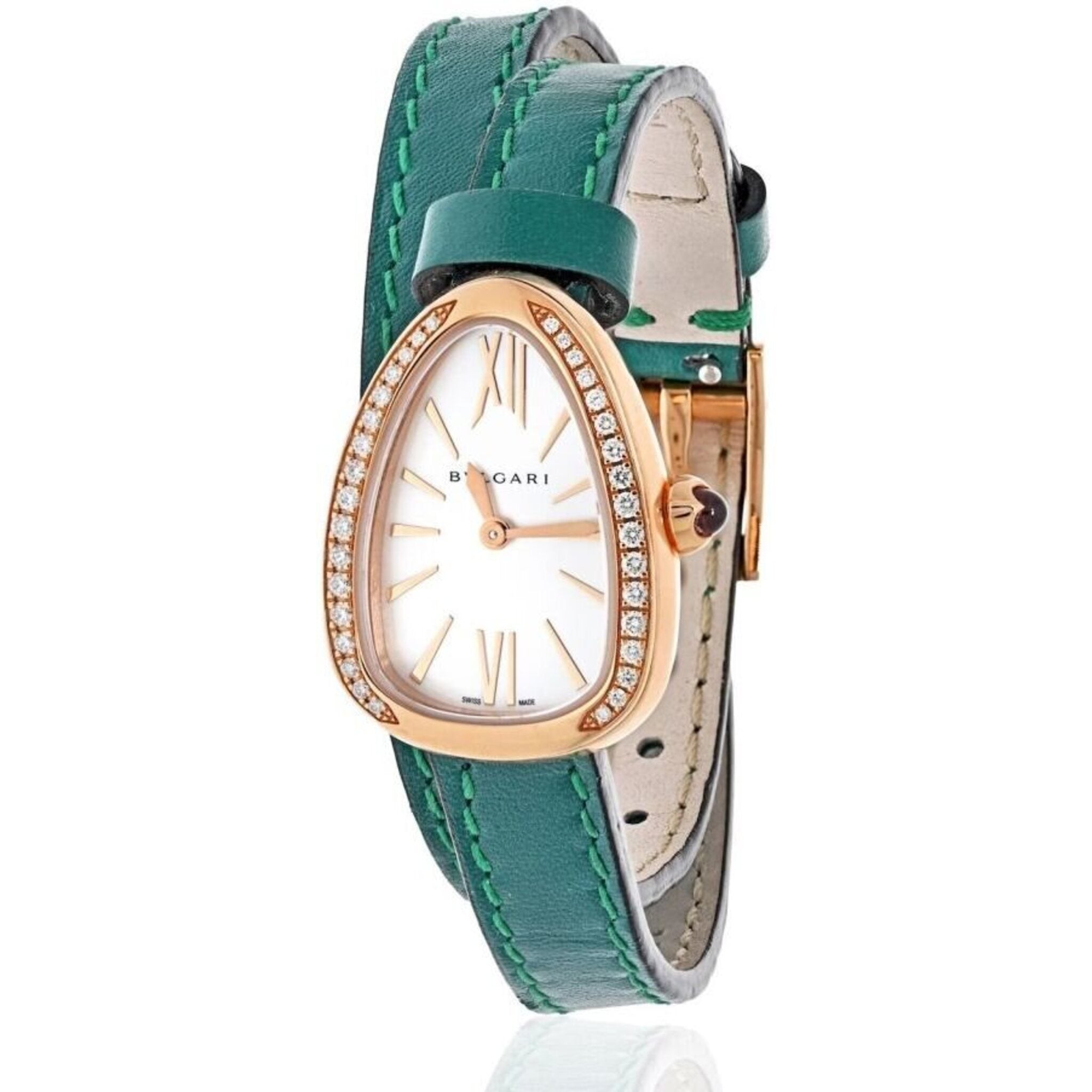 Women's Petite Link Bracelet Watch with Gold Dial - Peugeot Watches