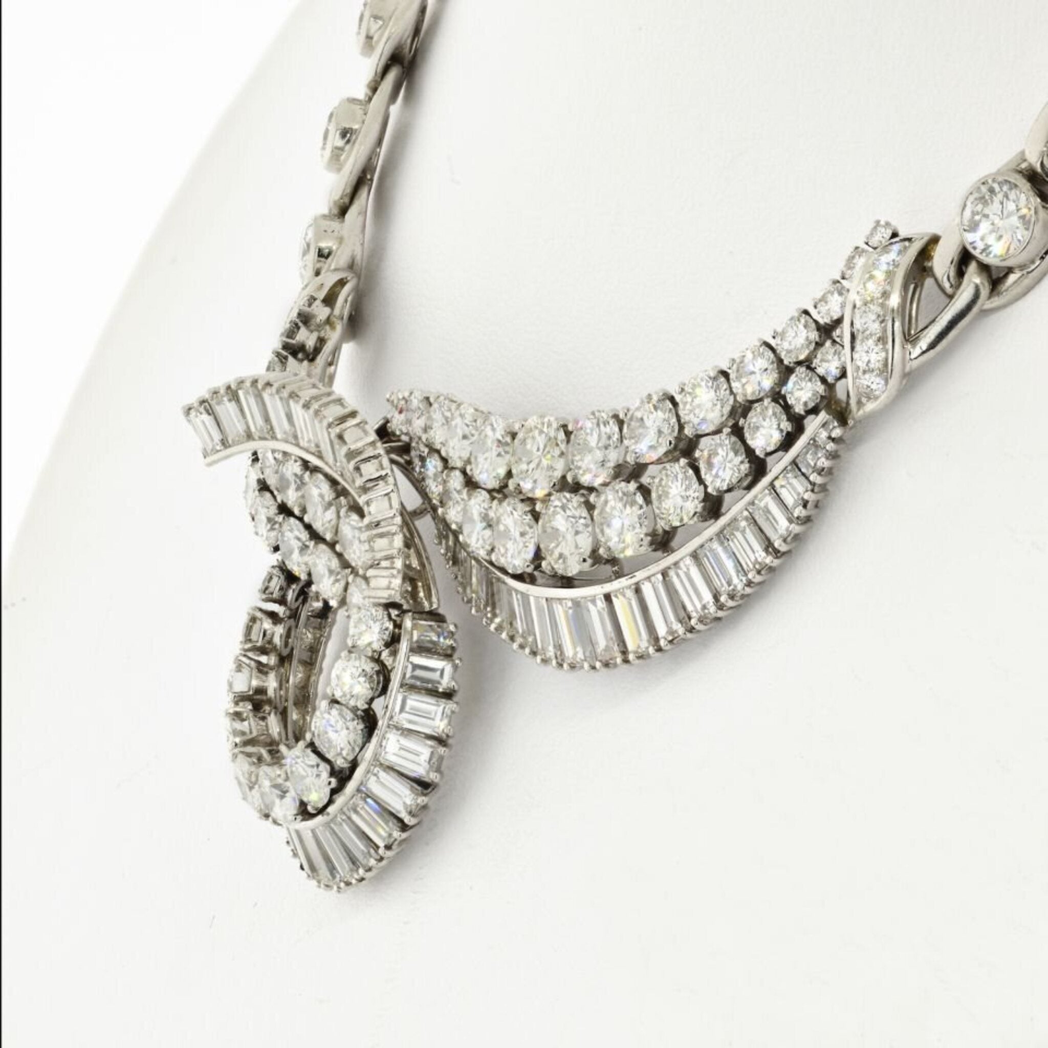 Bulgari Platinum 40 Carat Diamond 1960's Necklace – Robinson's