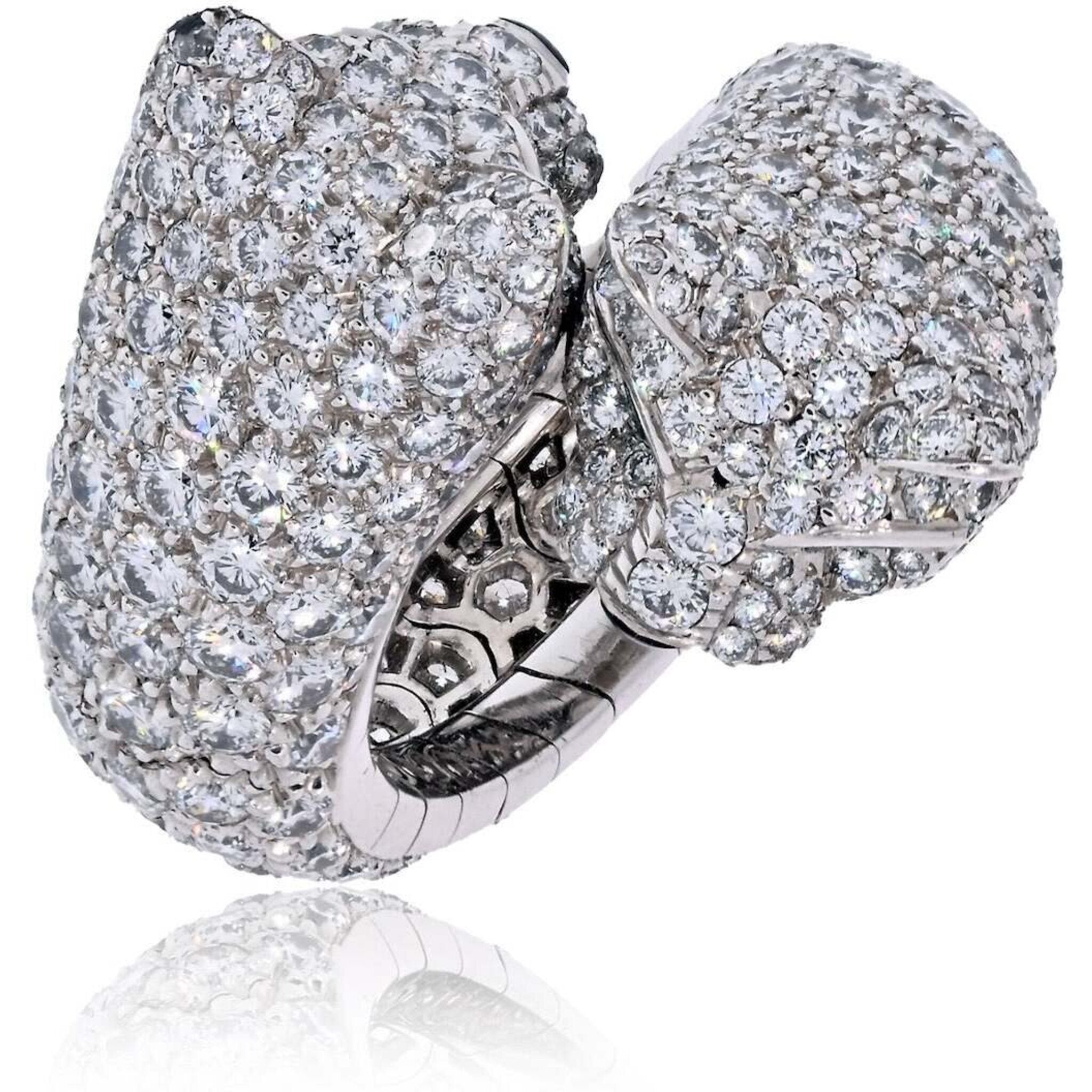 Cartier big diamond on sale ring