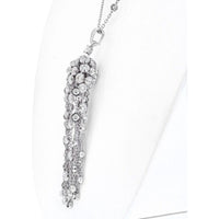 Cartier - 18K White Gold L'egers Diamants Spotlight Necklace