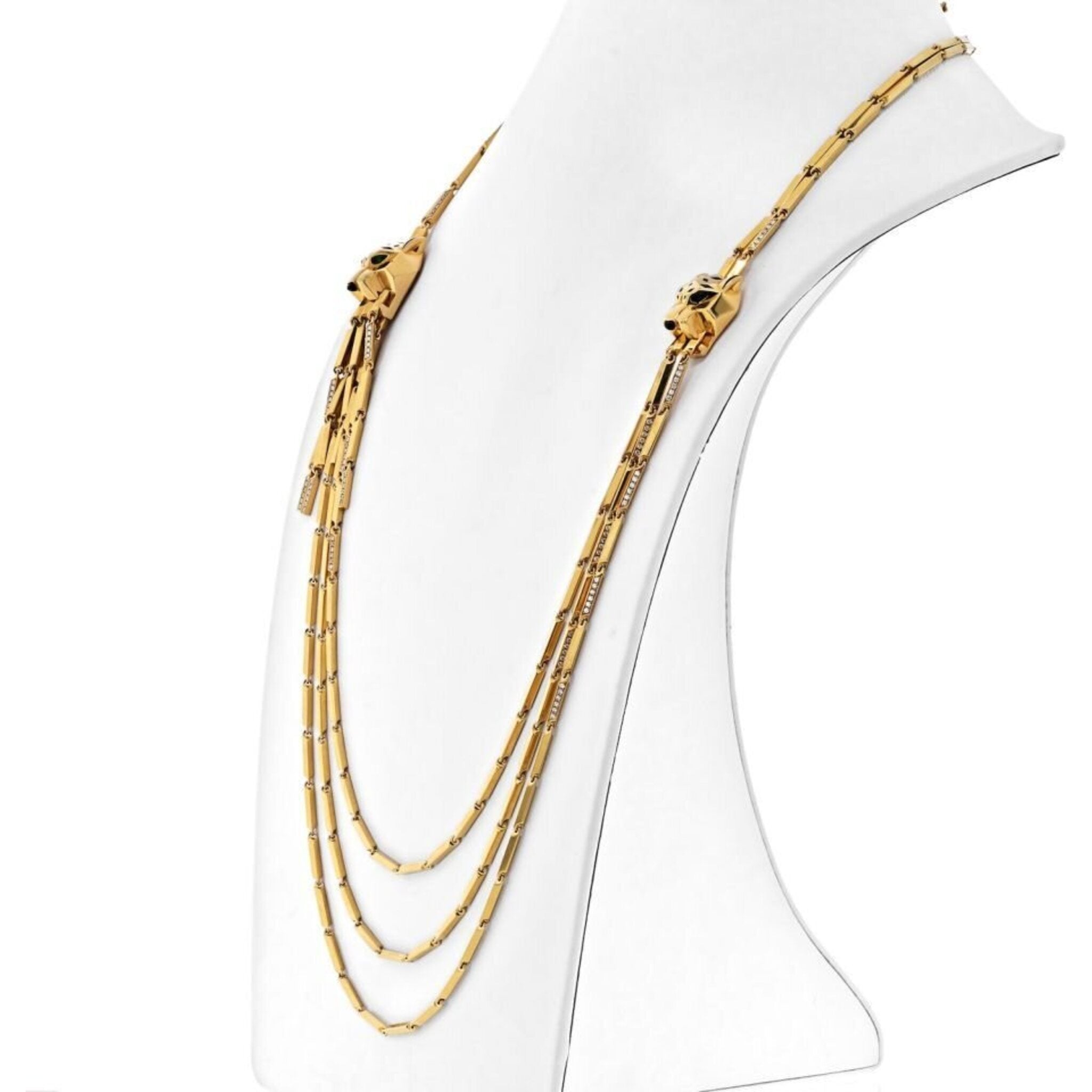 Cartier gold deals chain women