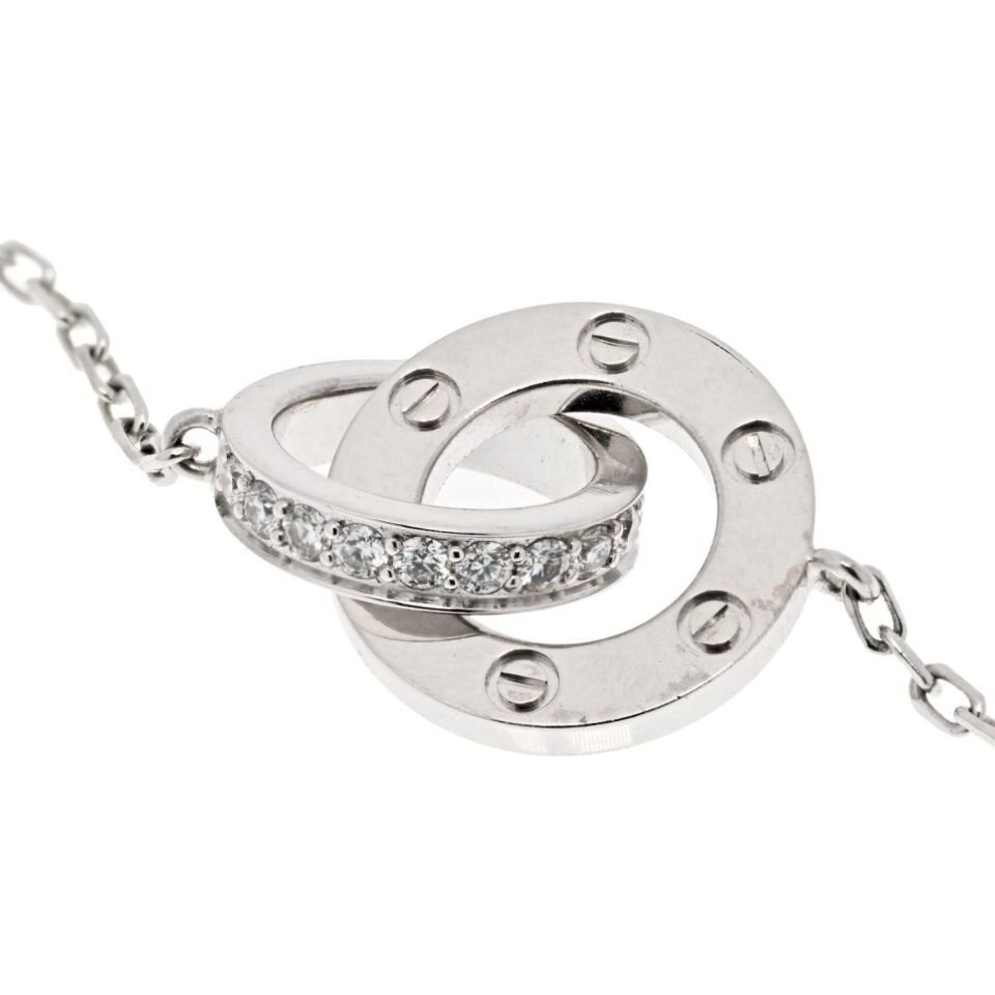 Cartier Love 18K White Gold Necklace Robinson s Jewelers