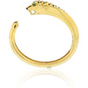 Cartier - Panthere 18K Yellow Gold Hinged Cuff Bracelet