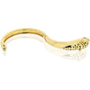 Cartier - Panthere 18K Yellow Gold Hinged Cuff Bracelet