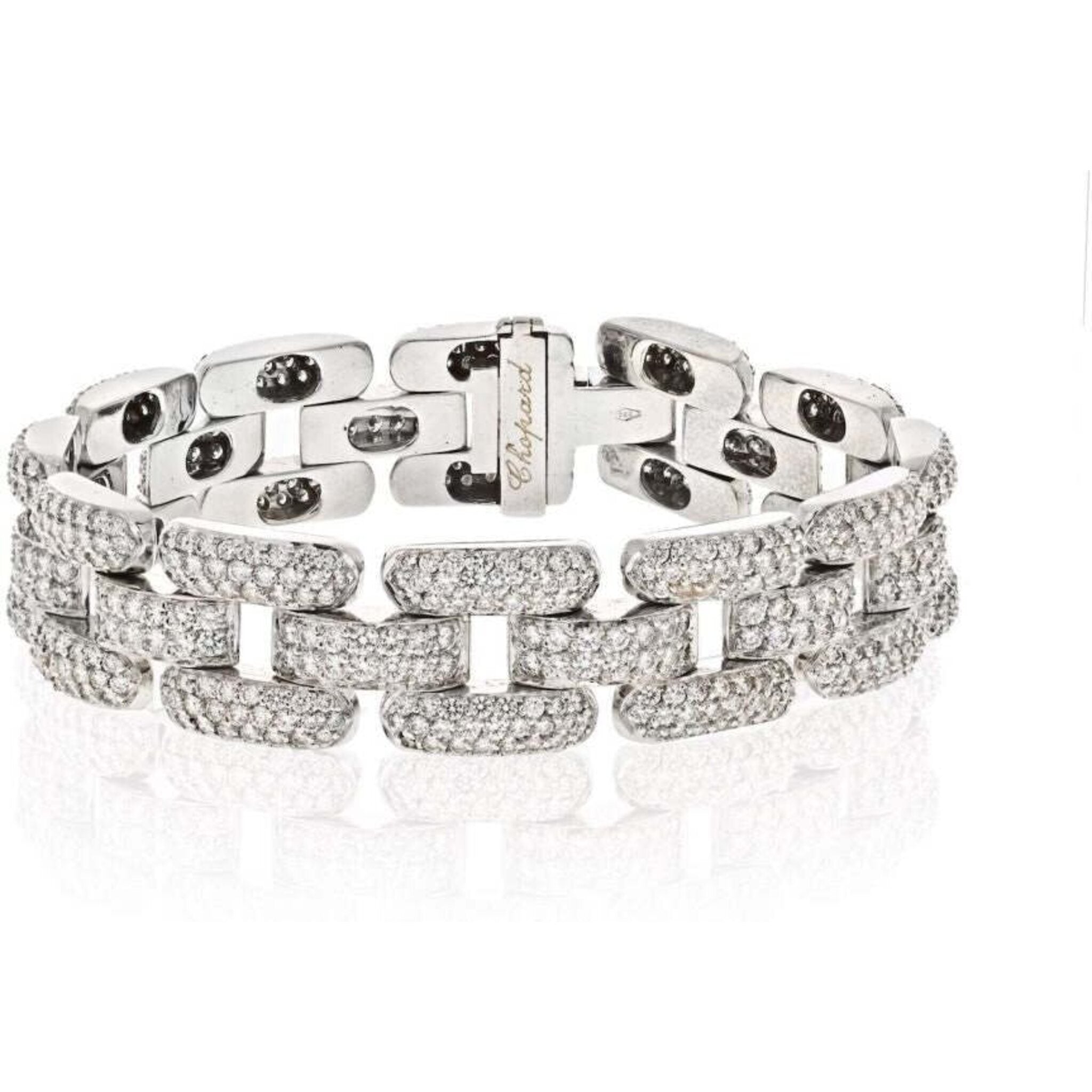 Chopard Happy Hearts Diamond Bracelet - 18K Rose Gold – Moyer Fine Jewelers