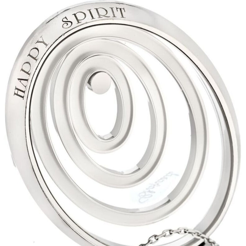 Chopard - 18K White Gold Happy Spirit Floating Diamond Necklace