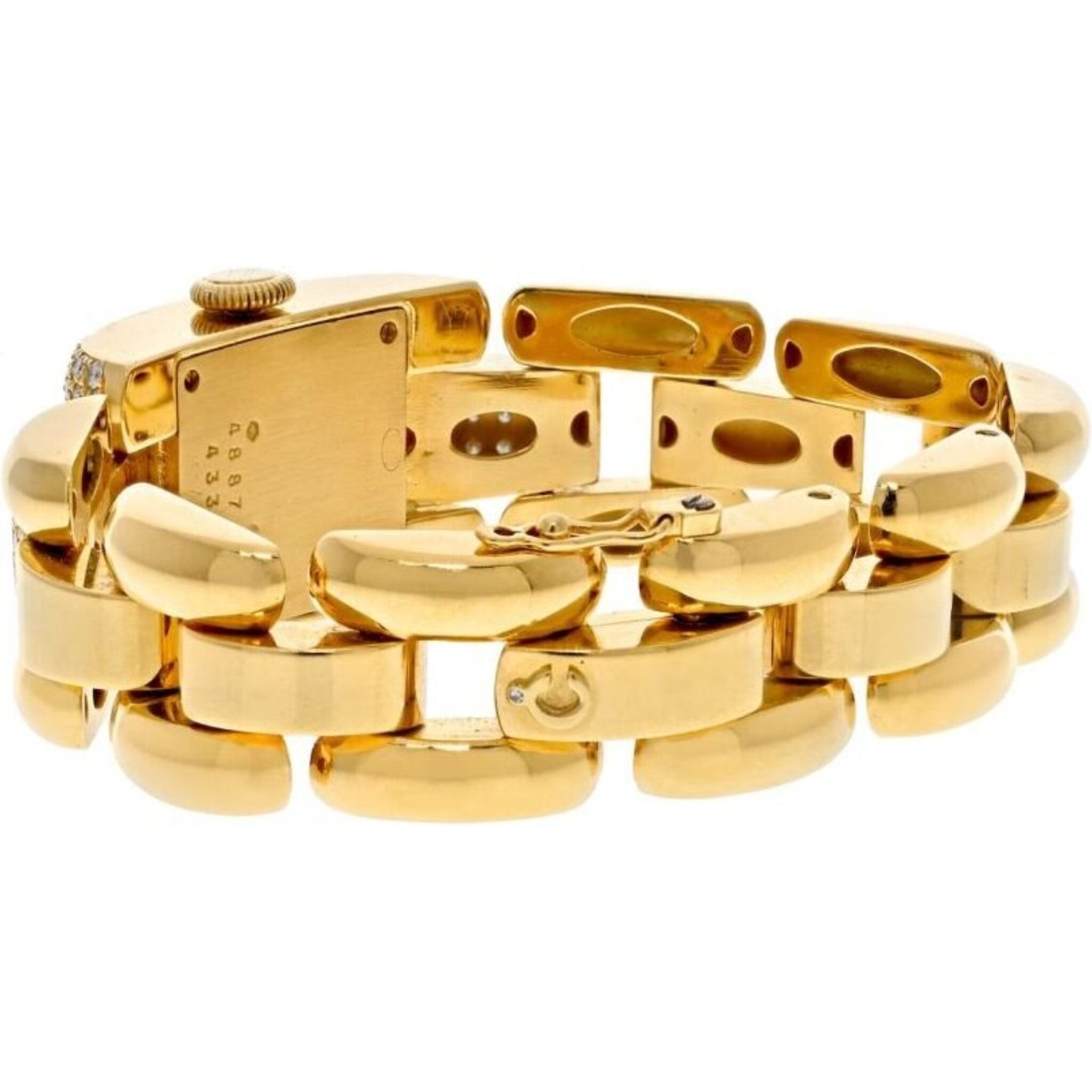 Chopard 18K Yellow Gold La Strada Diamond Ladies Watch