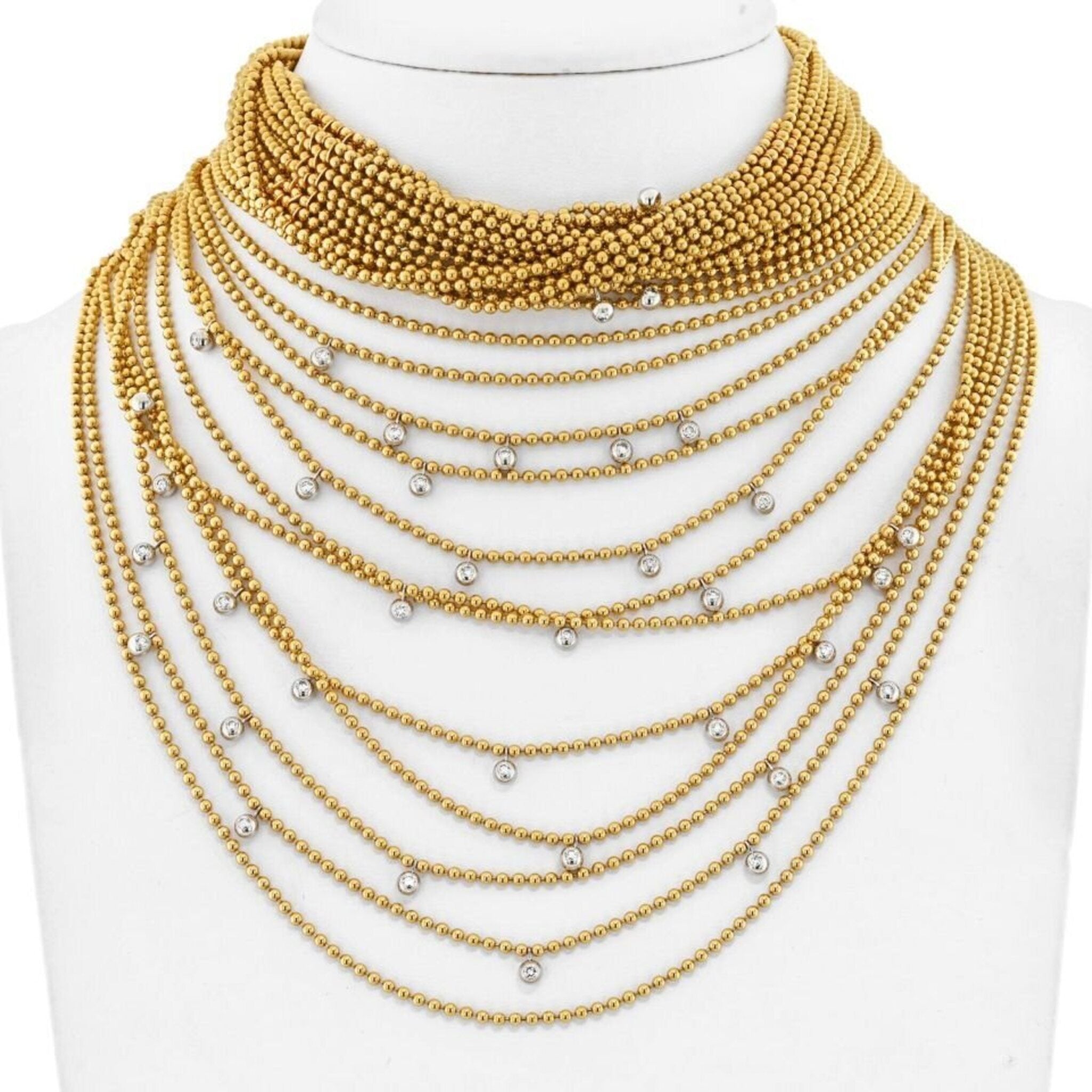 Cartier draperie necklace new arrivals