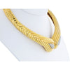 David Webb - Hinge Collar Platinum & 18K Yellow Gold 2.50 Carat Diamond Necklace
