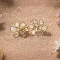 Desert Blooms Sonora Full Bloom Earrings in Yellow Gold – RUCHI New York