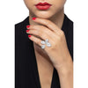 Pasquale Bruni  - Giardini Segreti Left Hand Pinky Ring in 18k White Gold with Diamonds - 3 / Size 2.5 US