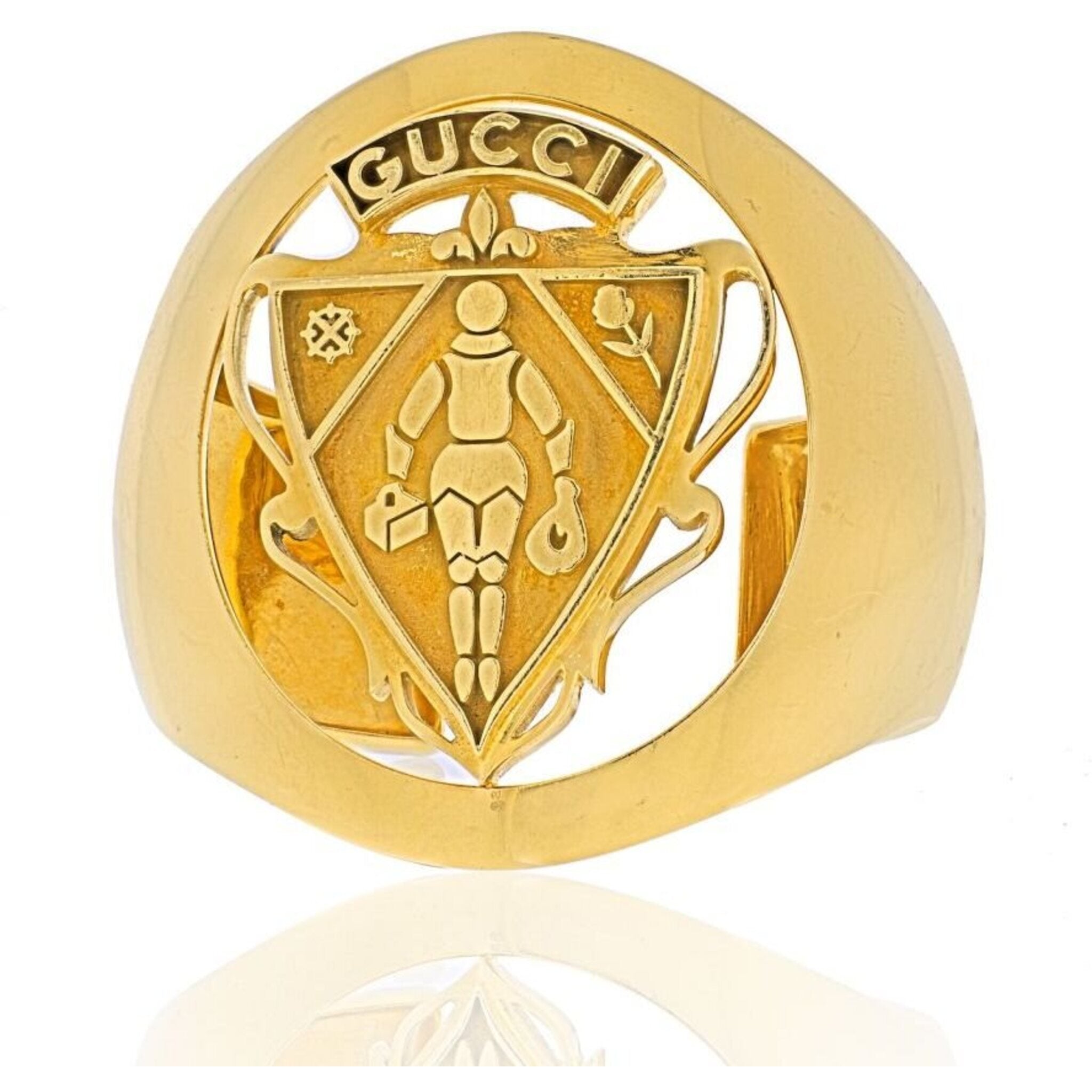 Gucci mens deals ring gold