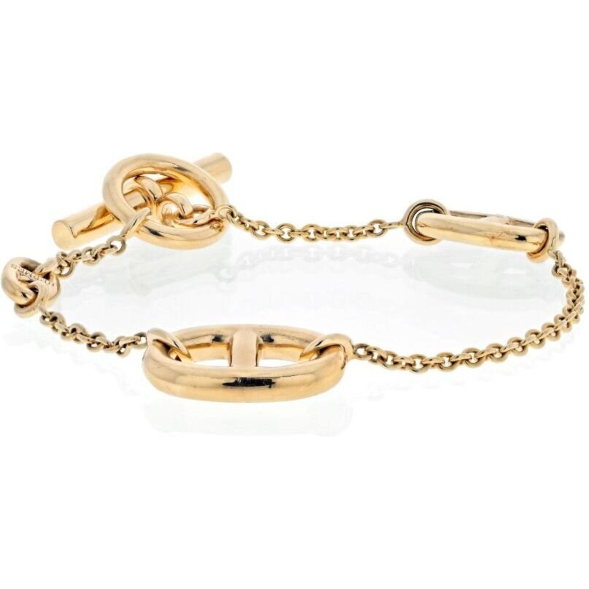 Hermès gold bracelet, Farandole collection.