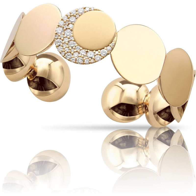 Pasquale Bruni  - Luce XL Bracelet in 18k Rose Gold with Diamonds