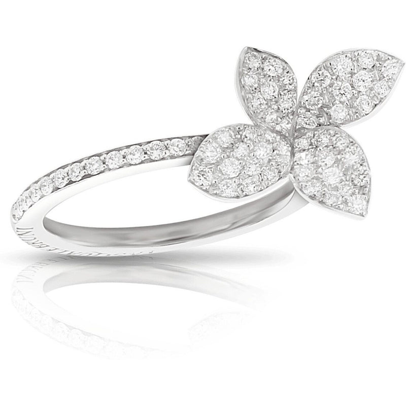 Pasquale Bruni  - Petit Garden Ring in 18k White Gold with Diamonds