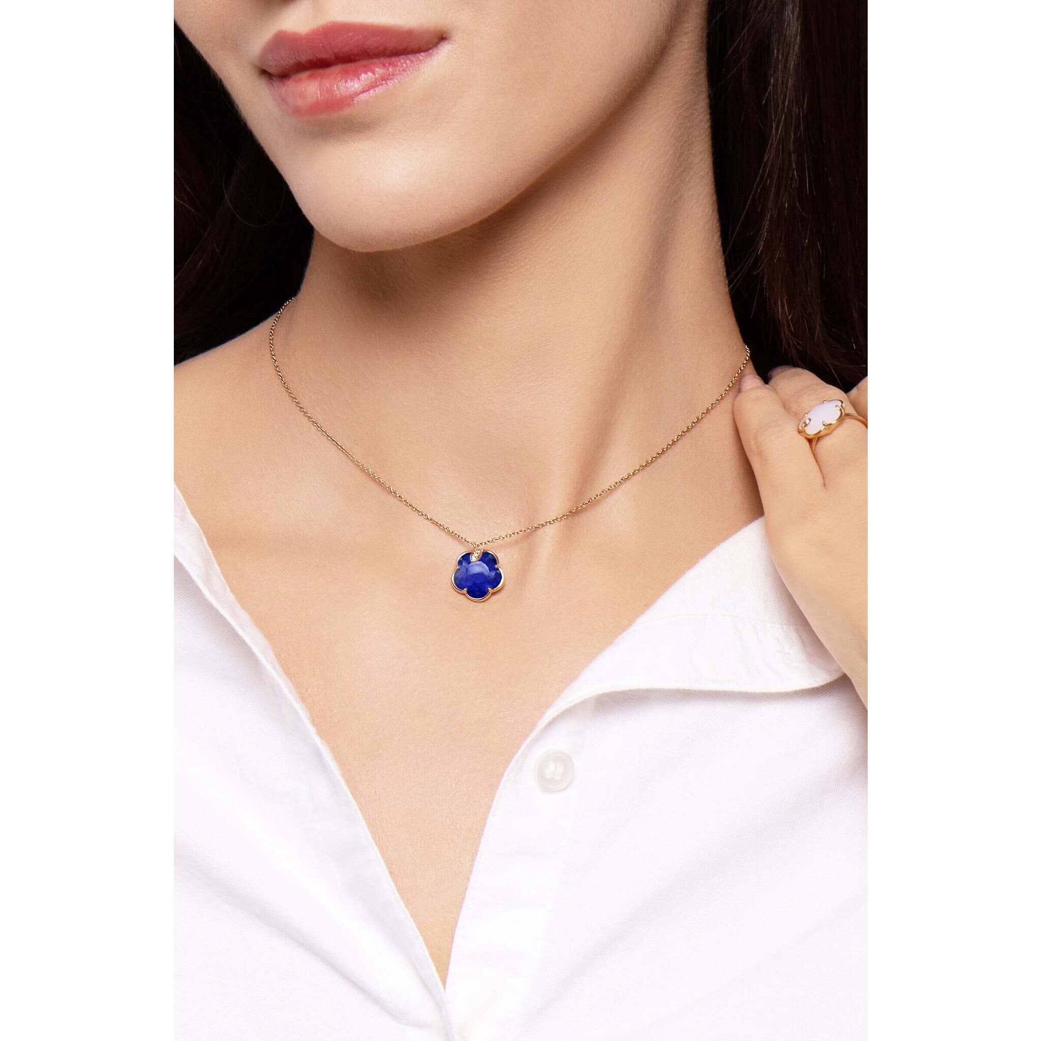 Rock Star 1 Point Diamond Power Crystal Necklace – MCKENZIE LIAUTAUD