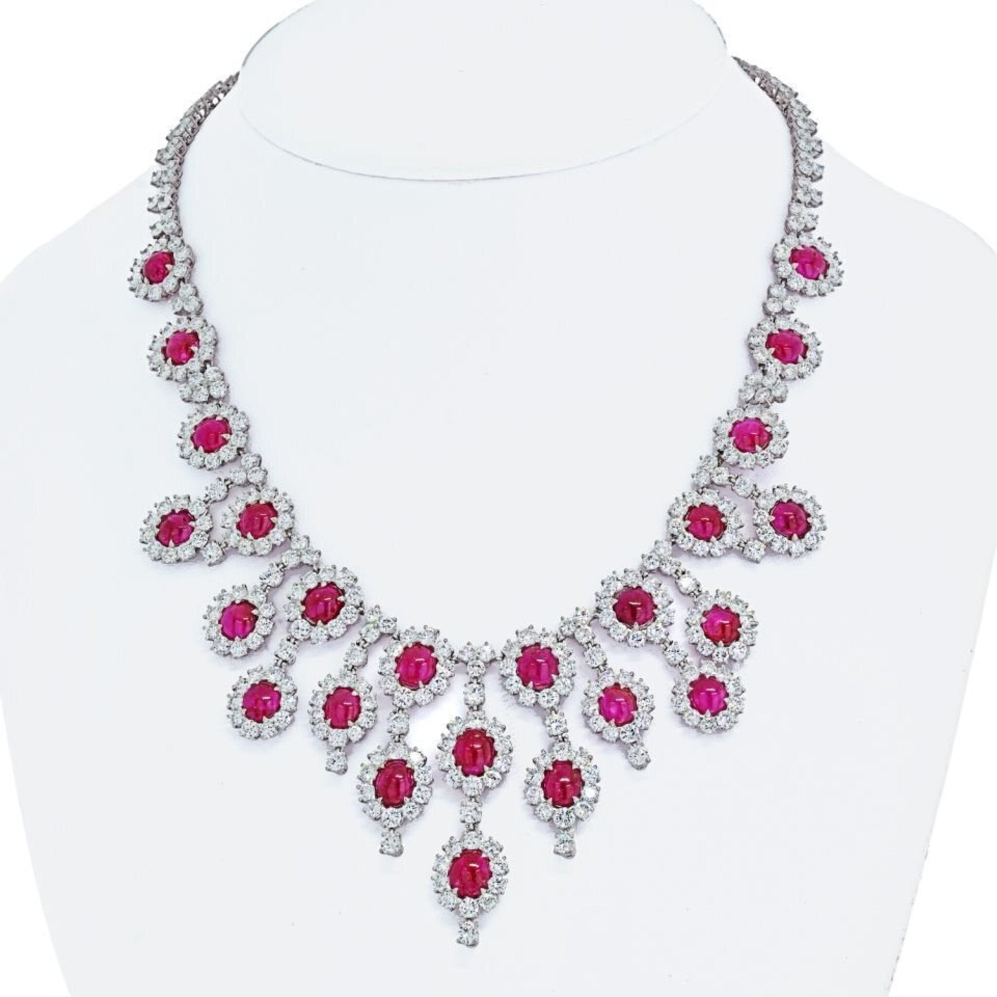 Ruby deals collar necklace