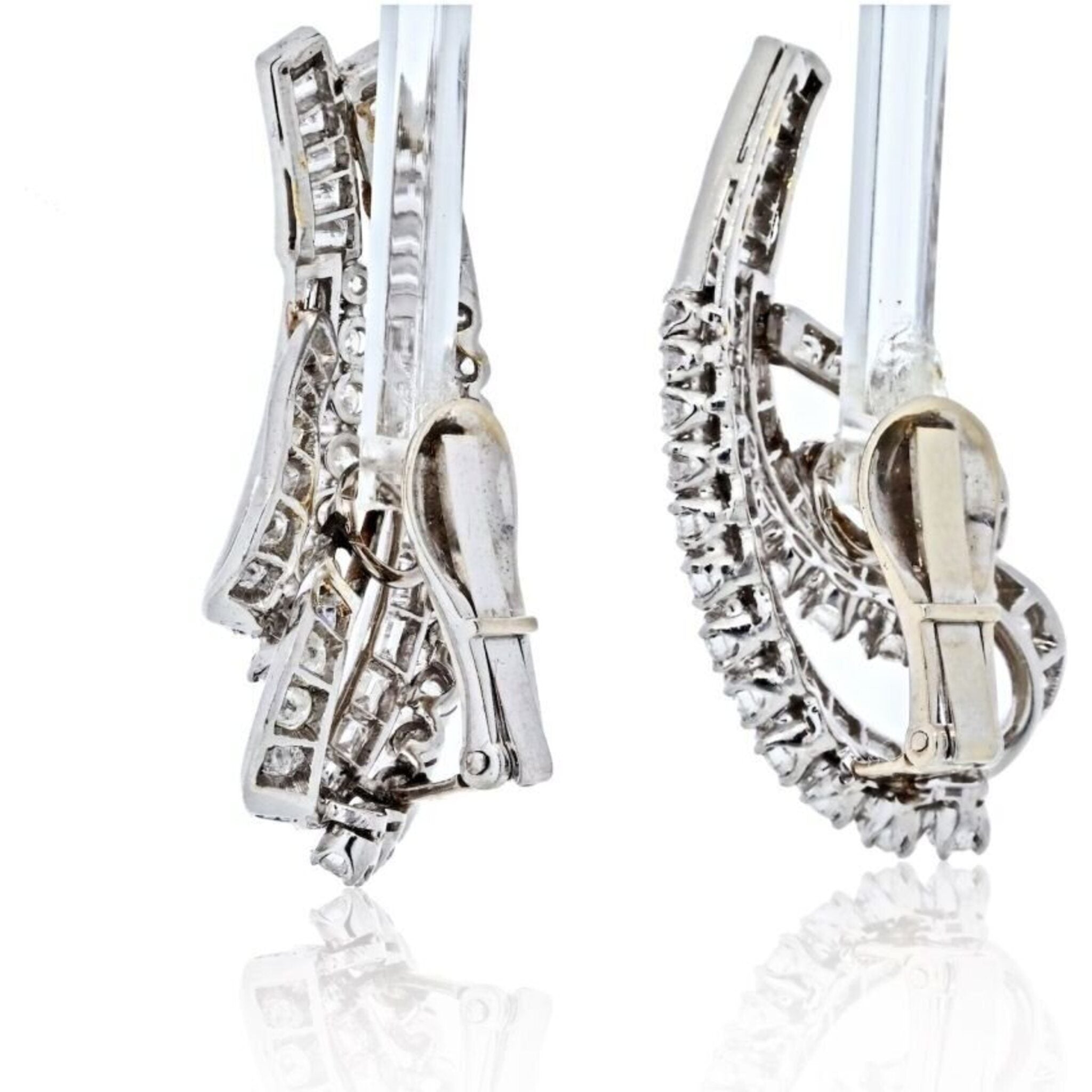 Twist Diamond Earrings