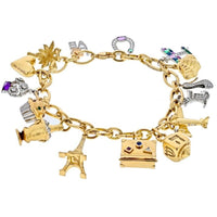 Tiffany & Co. 18k Gold Charm Bracelet - Yoogi's Closet
