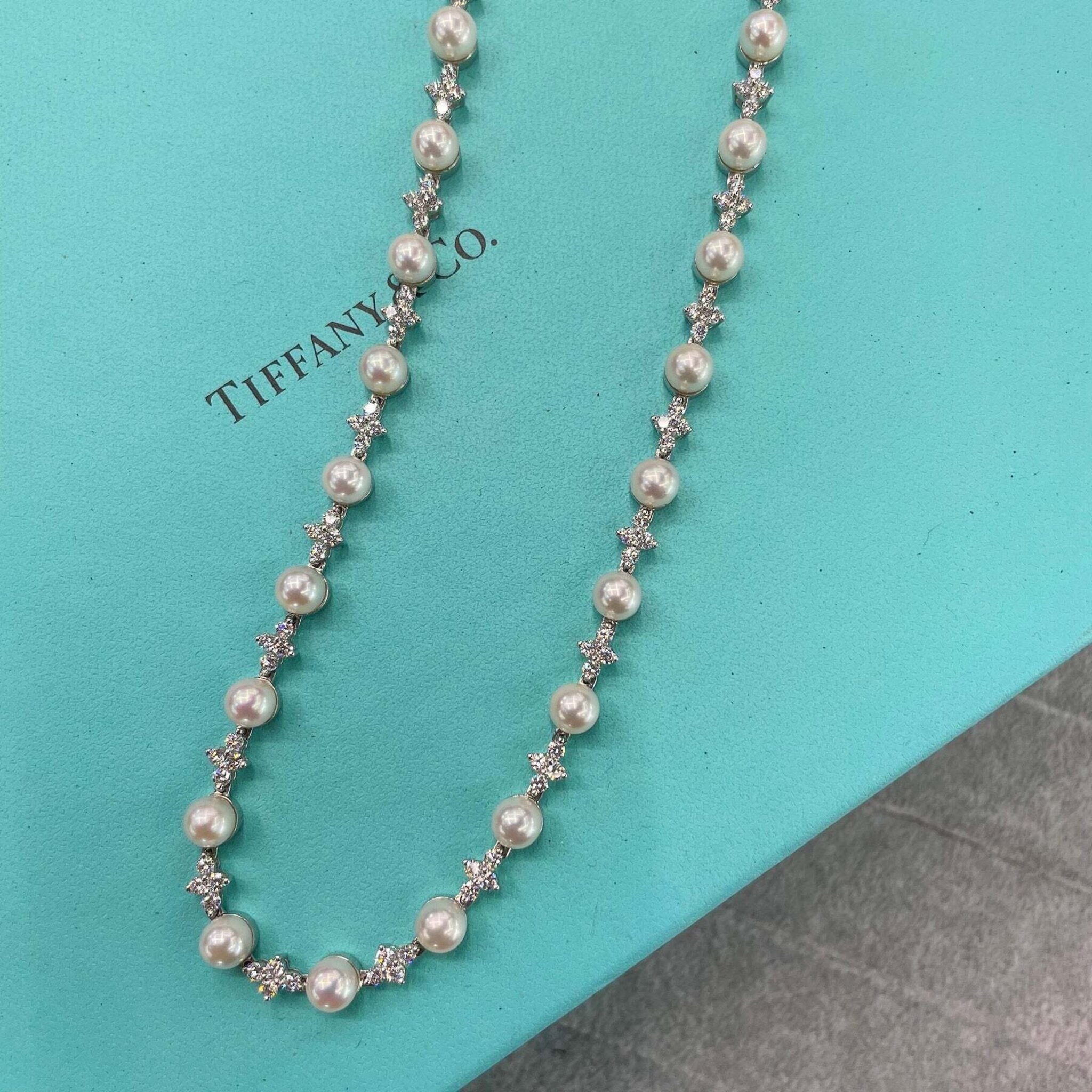 Tiffany & Co. Signature Pearls Necklace – Oliver Jewellery