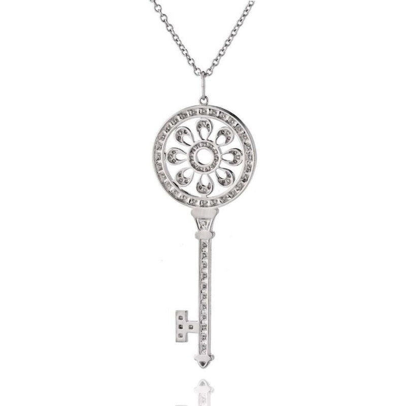 Tiffany & Co. - Platinum Diamond and Pearl Necklace