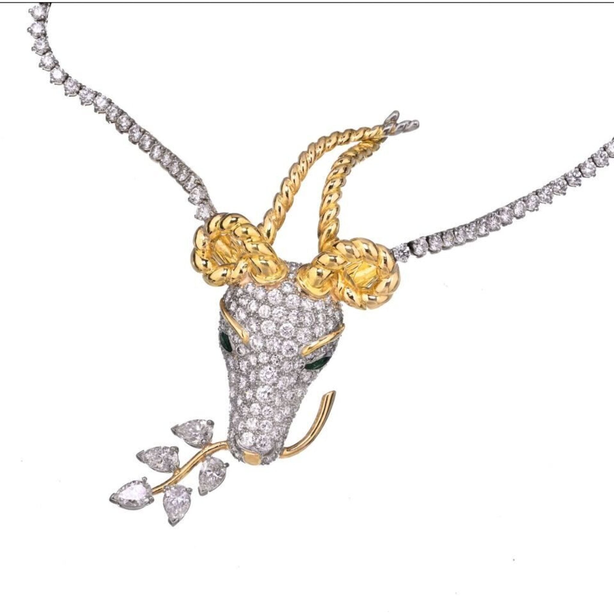 Giraffe necklace deals tiffany