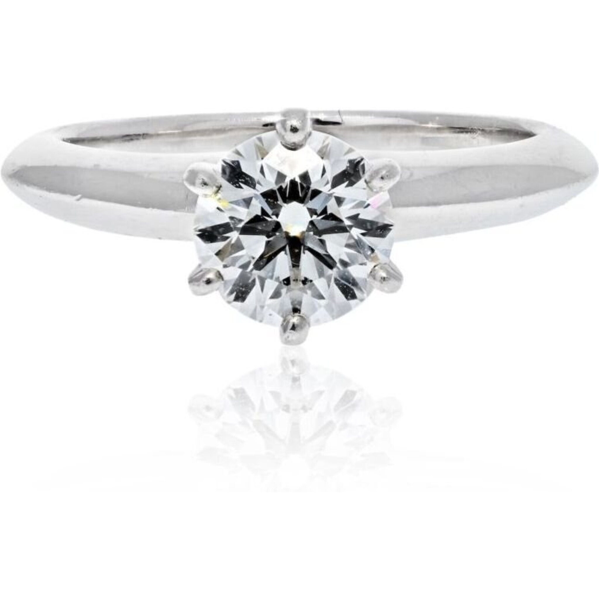 Tiffany 6 prong diamond ring Clearance