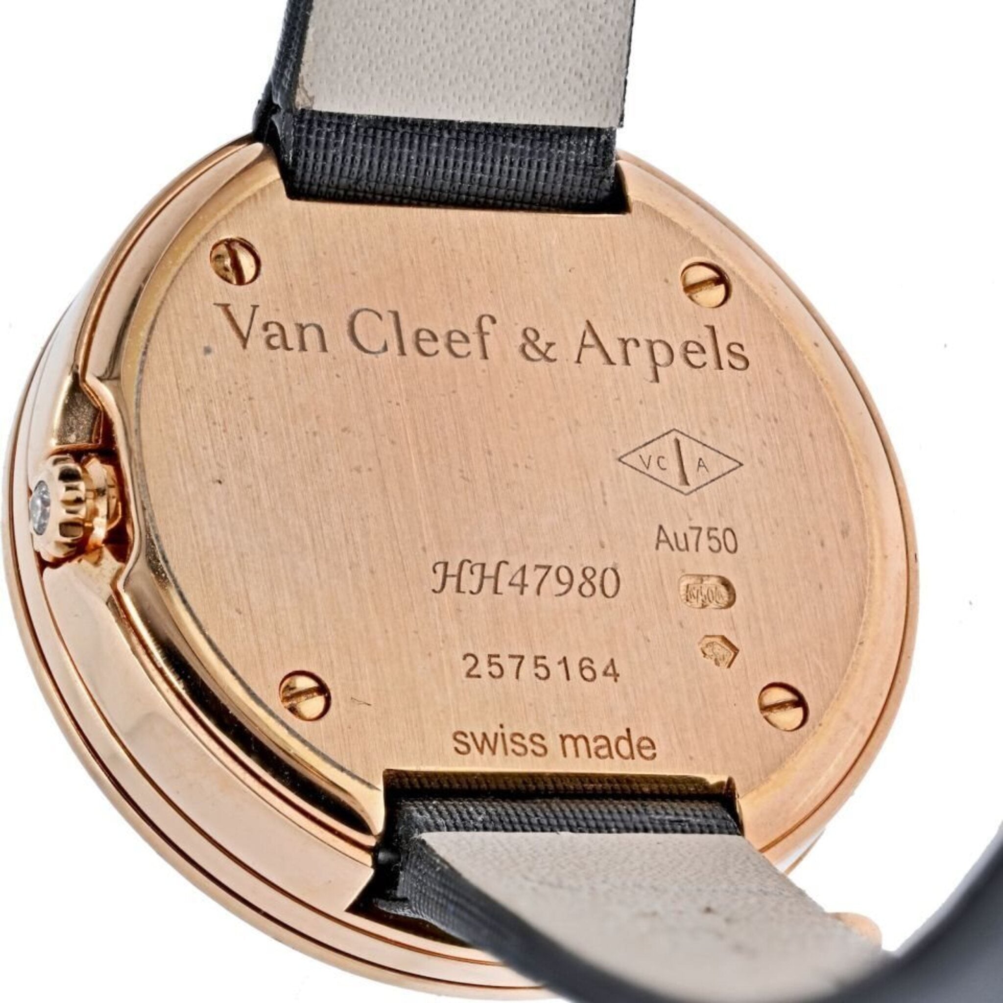 Van Cleef & Arpels - Vintage Alhambra Ring - Ring Woman Pink Gold/Diamond