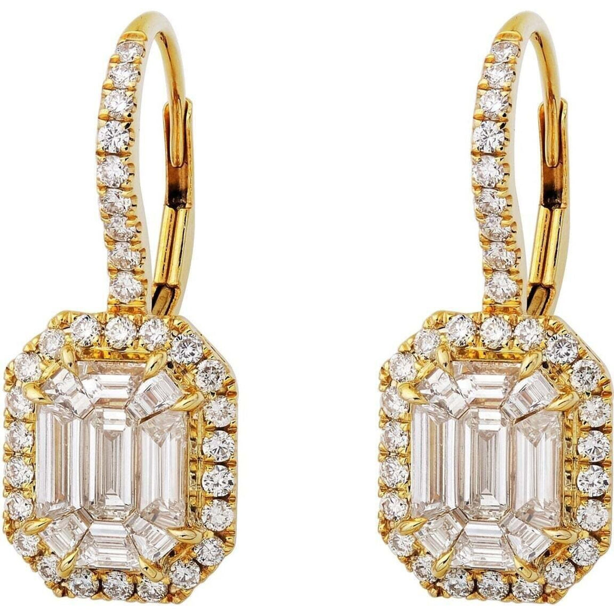 Ruchi New York - Versailles Earrings with Pavé