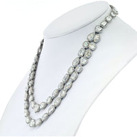 William Goldberg - Platinum 63 Carat Diamond Infinity Necklace